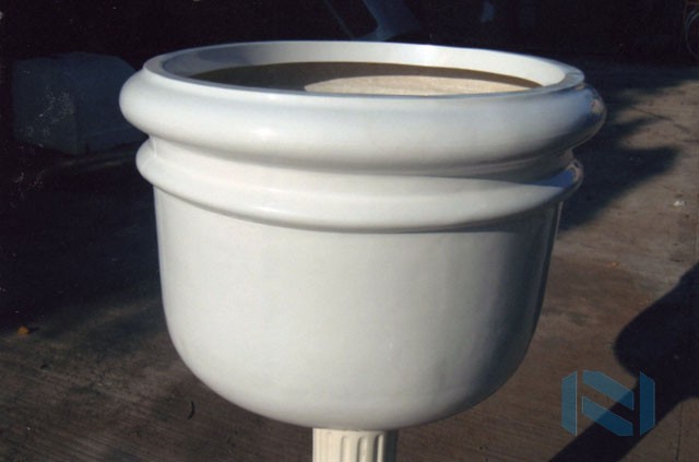 Maceta Decorativa de Fibra de Vidrio