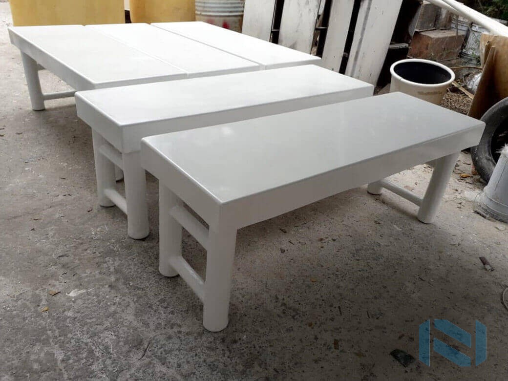 Mesas de trabajo en Fibra de Vidrio