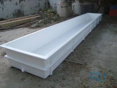 Tanque Larval de Fibra de Vidrio