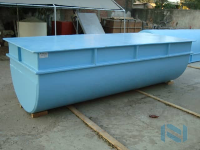 Tanque Flotador de Fibra de Vidrio